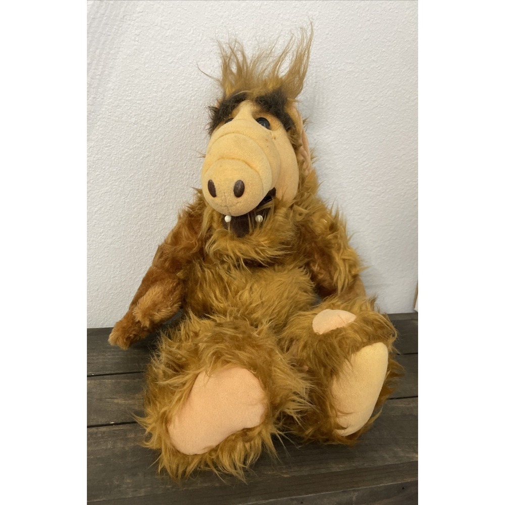 1986 ALF Plush Stuffed Animal by Coleco 19" Vintage TV Character